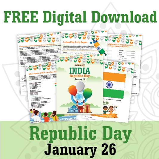 India's Republic Day Printable Activity Download (Digital File)