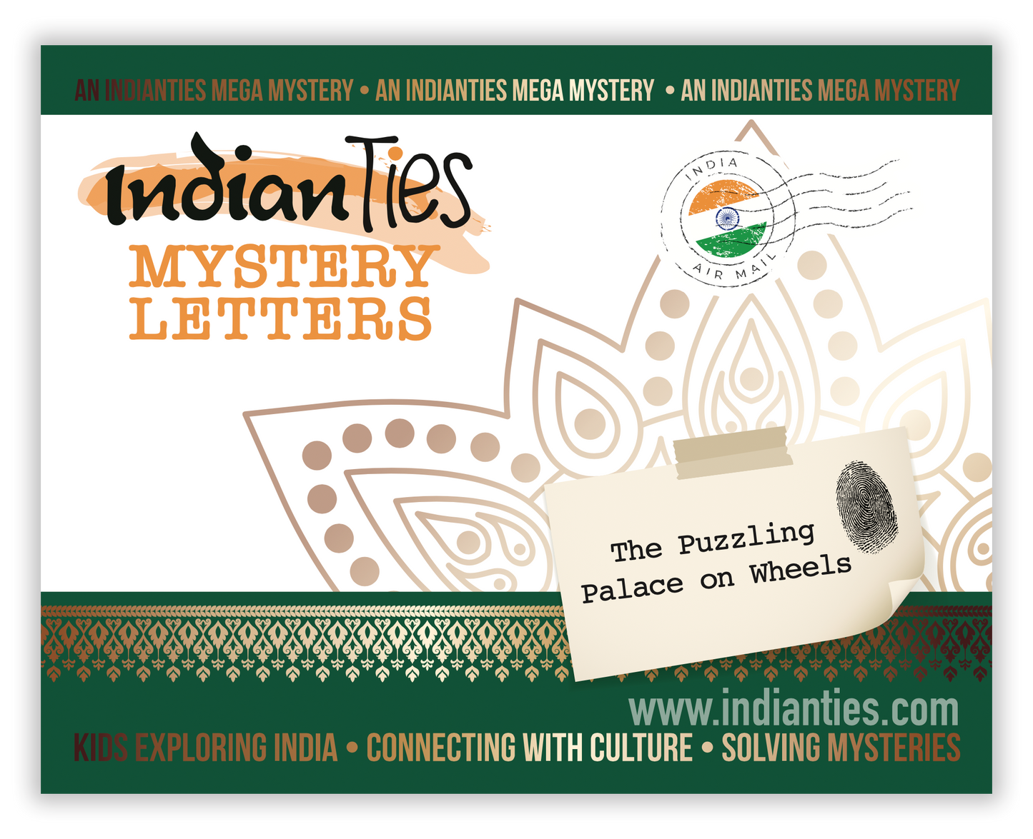 IndianTies Mega Mystery The Puzzling Palace on Wheels