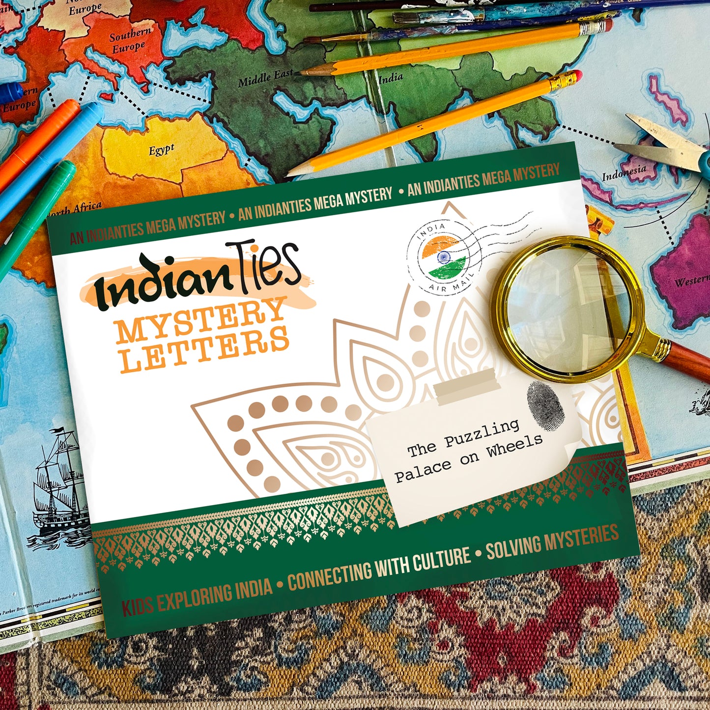IndianTies Mega Mystery The Puzzling Palace on Wheels